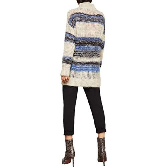 BCBGMaxAzria Cerulean Striped Mohair Tunic - Picture 4 of 16